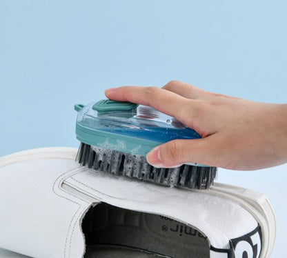 Soft brush for cleaning shoes