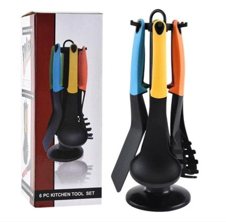 Heat resistant spatula set -kitchen utensils