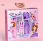 Princess set box of stationary and water bottle