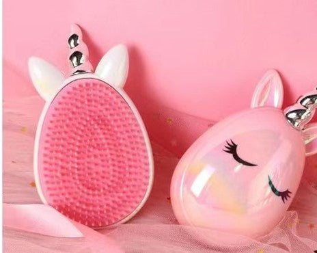 Unicorn hair brush for girls