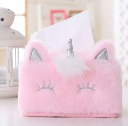 Plushy tissue box