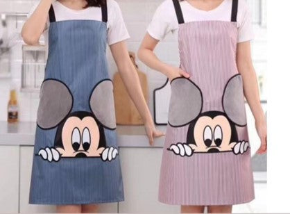 Mickey coocking apron-available in pink and blue