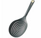 Black colander spoon