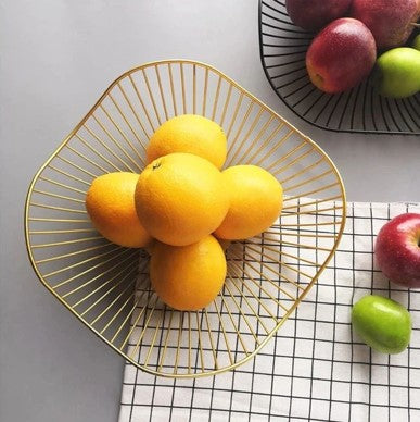 Fruit Bowl - Metal Wired Bowl