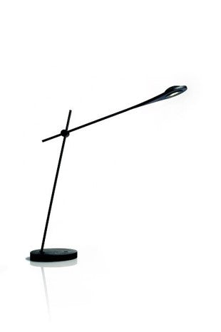 Modern flexible desk led lamp available in black