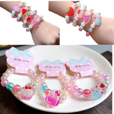 Lolipop , cupcake bracelets for girls