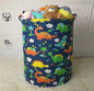 Foldable laundry or toy basket